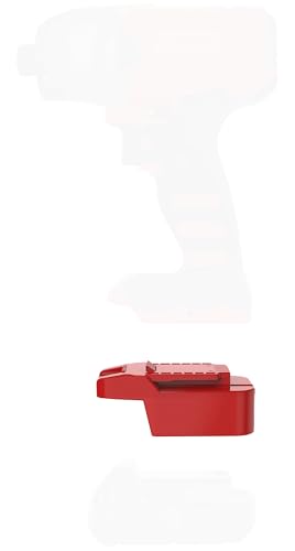 Adapter Fits Ba uer 20v Cordless Tools for Milwaukee M18 RED (NOT V18) Slider Lithium Batteries - Adapter Only