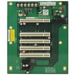 Backplane PCI/PCI Express HPE-8S0-R40 de IEI Technology con 4 ranuras PCI, 1 ranura PCIe x4 y 1 ranura PCIe x1