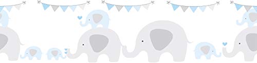 Cenefa infantil autoadhesiva para tapar imperfecciones y decorar cuartos 3
