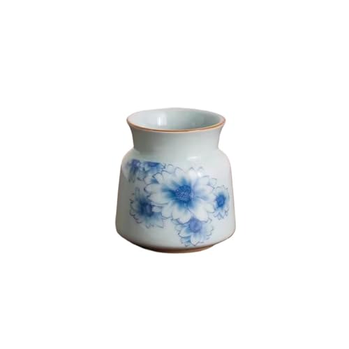Vase floral rétro chinois en céramique pour décoration de table salon - 2