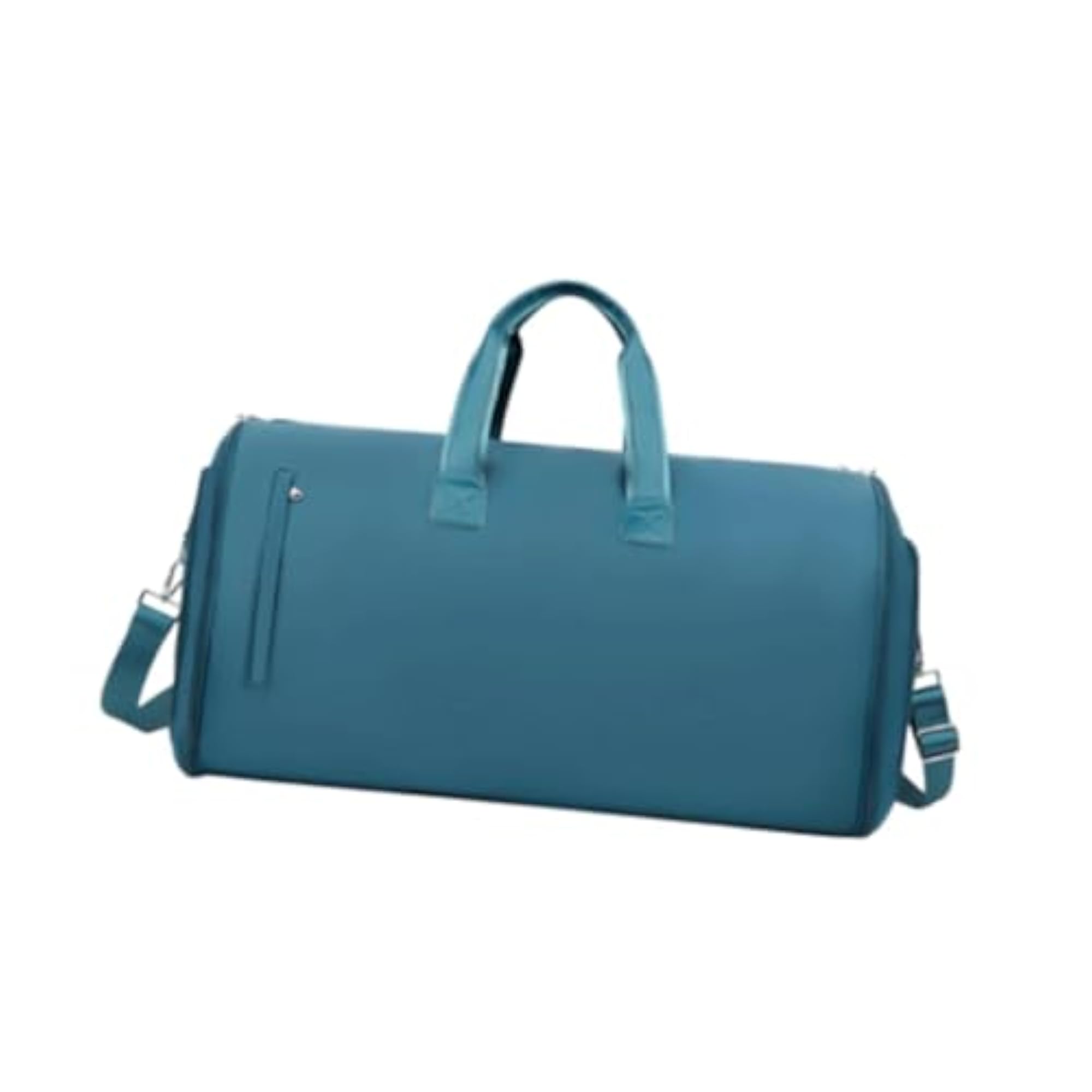 Garment Bag Shoulder Handbag Leather Duffle Bag for Backpacking Trip Holiday