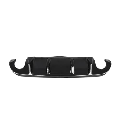 Difusor trasero para Infiniti Q50 con labio parachoques negro y soporte protector