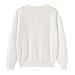 School Cardigan Sweater for Boys Girls Plain Button Down Cardigan Kids Casual Long Sleeve Crewneck (White, 12-18 Months)