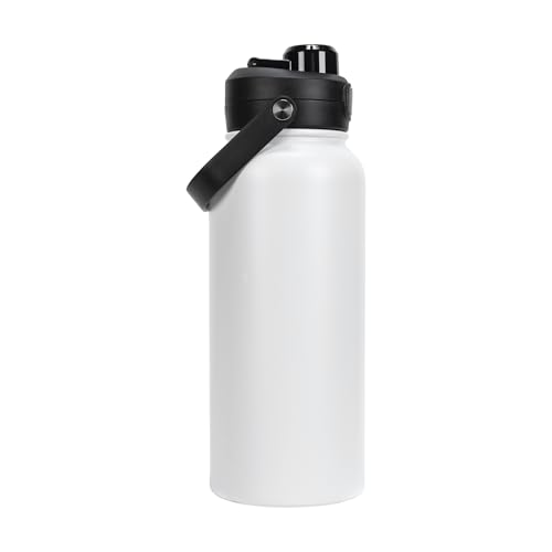 Image of PUMA unisex-adult 32oz Insulated Stainless Steel Water Bottle With Carry Handle