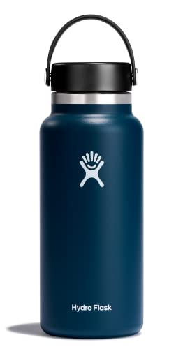 Hydro Flask Water Bottle - Insulated Stainless Steel - Wide Mouth...