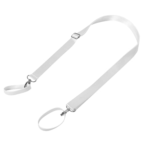 Toddmomy Effortless Badminton Practice Transparent Storage Container Badminton Center Strap and Tennis Net Tension Strap