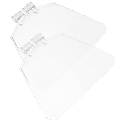 iplusmile 2 pezzi Protezione per Occhi da Copertura Trasparente per Smerigliatrice Angolare Accessori per Strumenti Elettrici Design Antichips e Facile Installazione