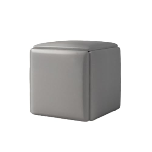 Pouf peu encombrant cube pour manque de place salon et petits espaces - 2