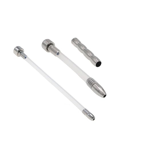 Image of 3 Pcs Urethra Trainer Set Chastity Lock Accessories Chastity Device Sex Toy Sound Urethral Plug Urethral Toy Urethral Masturbation Stick Catheter Sound Penis Plug Male Urethra Stimulation