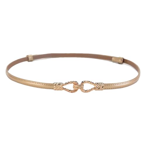 Women Fashion Leather Slim Belt Skirt Decorative Hook Buck Belts For Casual Party Accessories