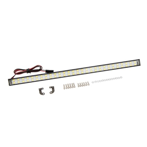 mophrati Luces de techo de carcasa cuerpo oruga para 1/6, estante techo oruga SCX6 plástico, 1 Uds., accesorios coche RC, piezas repuesto, pieza actualización RC