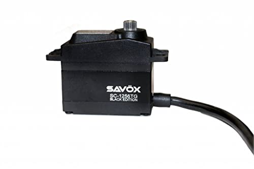 Servo numérique Savox SC-1256TG-BE à engrenage titane pour modèle RC