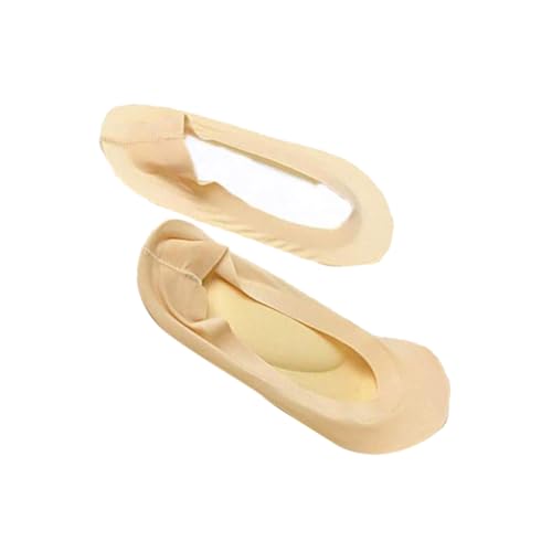 Non-slip Boat Socks Arch Support 3d Padded Liner Socks for Comfort and Support (bright Skin)