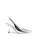 DREAM PAIRS Women's Heels Slingback Stiletto Pumps Shoes Pointed Closed Toe Kitten Heels Dress Bridal Elegant Wedding Sexy Party,Size 9,Silver-Pat,DWUMPU2510