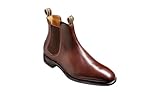 BARKER Chelsea Boot Mansfield Walnut Calf Handcrafted Men's Chelsea Boot