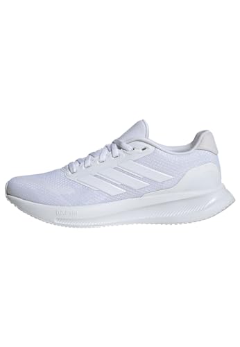 adidas Damen Runfalcon 5 Running Shoes Laufschuhe, Cloud White/Cloud White/Cloud White, 40 2/3 EU