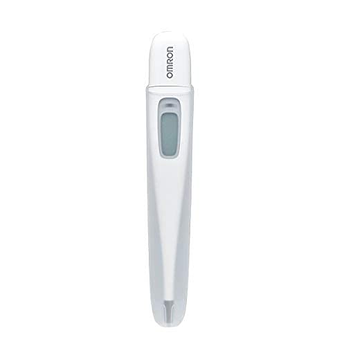 Omron MC-687 Electronic Thermometer in its retail packaging.