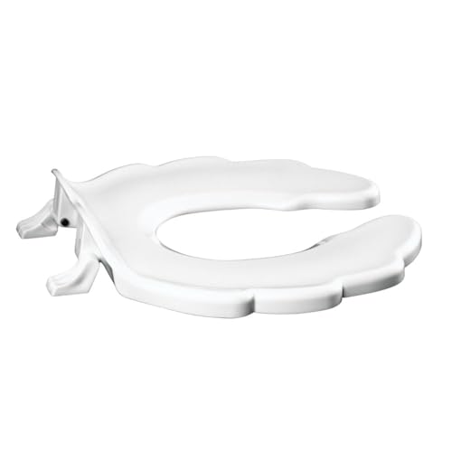 Centoco Toilet Seat, Child Size, Commercial, Stainless Steel Hinges, White image 2