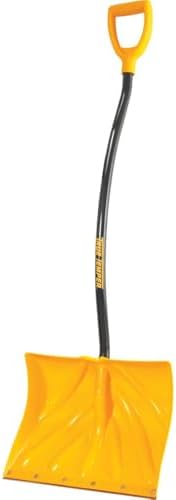 True Temper 1603400 Poly Snow Shovel/Pusher with Ergonomic D-Grip...