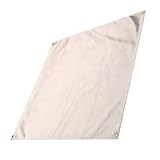 LALAFINA Hitzebeständige Feuerlöschdecke 60X60cm mit Dreilagigem Feuerhemmendem Gewebe...