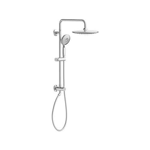 American Standard 1029070000 Spectra Versa Modernizacyjny system prysznicowy z deszczownicą, polerowany chrom