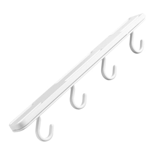 Gancho adhesivo de gabinete extraíble PRETYZOOM con doble colgador para tazas y tazas de café 7
