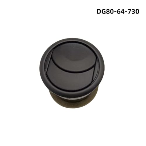 Cubierta de ventilación de aire en ABS negro para salpicadero lateral de Mazda 2, acabado OEM 2