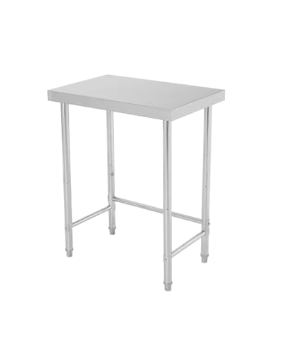 Stainless Steel Table 18x28 Inch, Stainless Steel Kitchen Prep Table, Commercial Utility Work Table
