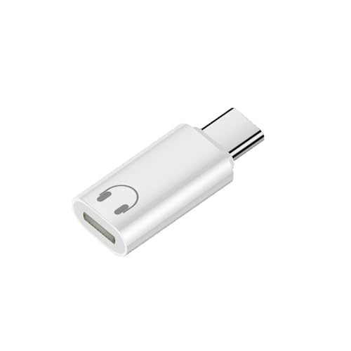 Morain Adaptador de 8 pines hembra a USB C macho USB C a 8 pines para teléfono 15/16