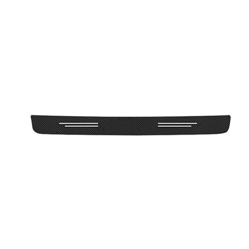 Protecteur de seuil de porte de voiture en carbone pour coffre et arrière VW T-ROC