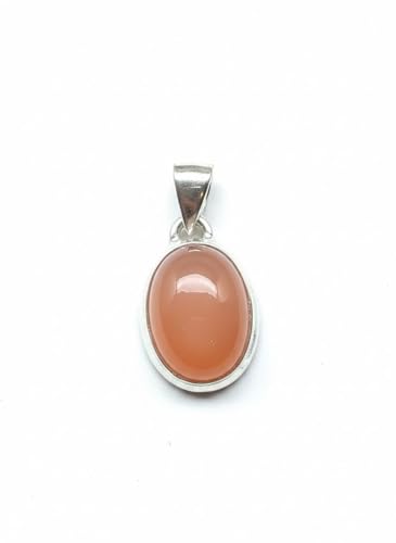 Natural Peach Moonstone 925 Solid...