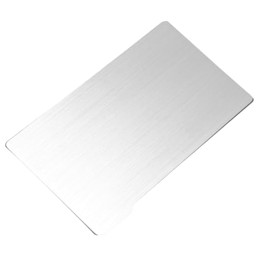 JECOMPRIS Printer Accessory Magnetic Steel Film Build Plate for Steel Hot Bed Printing High Accuracy Easy Replacement