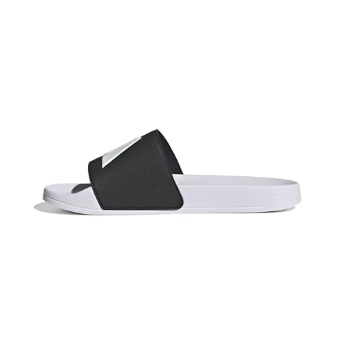Image of adidas Women ADILETTE SHOWER Synthetic Swim Slide FTWWHT /GOLDMT /BOGOLD | LUT50
