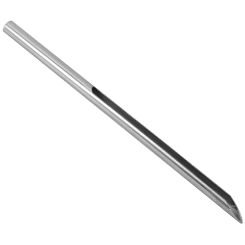 Stainless Steel Sampler Powder Sampler Sampling Tools for Farm Metal Grains Sampler Soil Sampler Cereal Sampler for Farm Agriculture Sampler Rice Sampler 304 Stainless Steel Silver VILLFUL