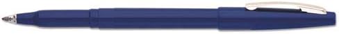 Pentel Rolling Writer Stick Roller Ball Pen, 0.315 in, barril azul/tinta, docena