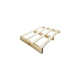 EUROKRAFT | Einwegpalette | LxBxH 1200 x 800 x 112 mm | Traglast 1700 kg