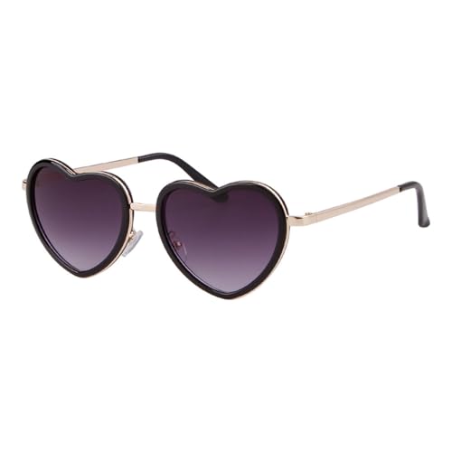 Verres UV400 lunettes de soleil rétro cœur MUTYNE protection femme