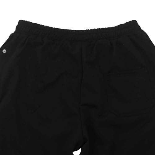 Lmdudan Men's Y2K Sweatpants Graphic Flare Sweatpants Color Block Drawstring Waist Pants Streetwear Lightweight Trousers4