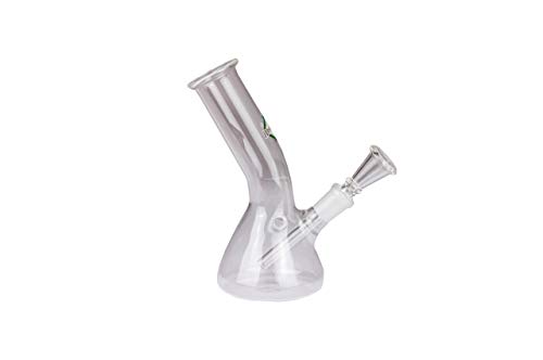 Weedness Glas Bong mit Koffer 14,5 mm Schliff Small – Bong Set Komplett mit Chillum kleine Mini Zubehör Pipe Geschenkset – Bild 4