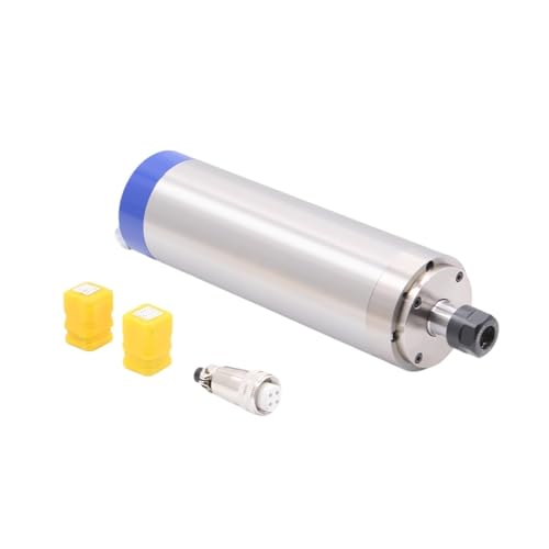 Motor de husillo refrigerado por agua ER16 1,5kW de 65mm con 4 rodamientos 380V para CNC