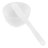 LOORGVEL DIY Gesichtsmaske Rührschüssel Set Großes Silikonbeschichtetes Mischwerkzeug Set mit Weicher Schüssel und Stab Kompakt Tragbar für Hautpflege zu Hause