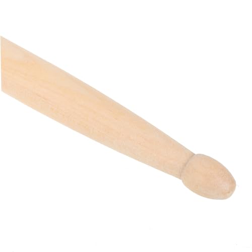 Baquetas de madera TOYANDONA, 2 pares, para batería acústica y jazz, construcción confiable de arce, ideales para principiantes y todos los niveles, varillas rítmicas con acabado liso para un manejo cómodo miniatura 3