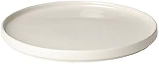 Blomus PILAR Ceramic Dinner Plate 11 Inch Moonbeam - Cream Set of 4