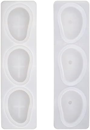 3-Cavity Mango Mold Cake Silicone Molds for Baking Dessert Jelly Ice Cream 3D Fruit Shapes Silicone Mold for Chocolate Candy Pastry Truffle Pudding Jelly Cheesecake Mousse Soap