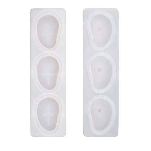 3-Cavity Mango Mold Cake Silicone Molds for Baking Dessert Jelly Ice Cream 3D Fruit Shapes Silicone Mold for Chocolate Candy Pastry Truffle Pudding Jelly Cheesecake Mousse Soap