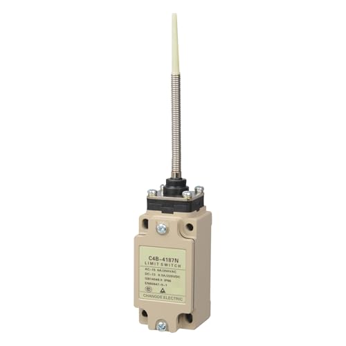 Interruptor de límite vertical C4B-4181N final de carrera IP66 metálico para automatización 7