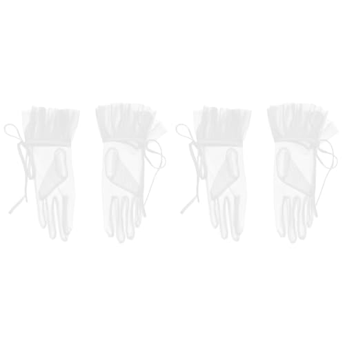 Guantes de novia de tul románticos para un sí quiero único