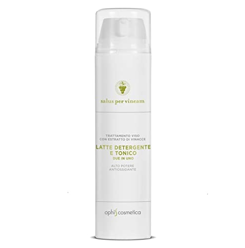 Leche limpiadora y tónico (dos en uno). Limpieza profunda y delicada de la piel del rostro, luminosidad, nutrición, tonicidad y vitalidad. 200ml