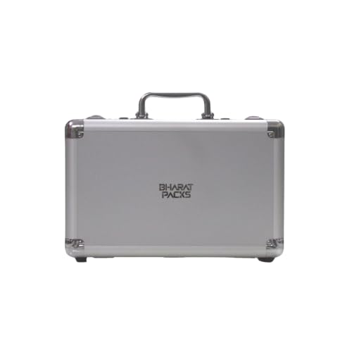 Image of TwinLock Series Multipurpose Case - Flight Case with Dual Combination Locks, Foam Interior for Small Firearms & Accessories (Chrome Silver)
