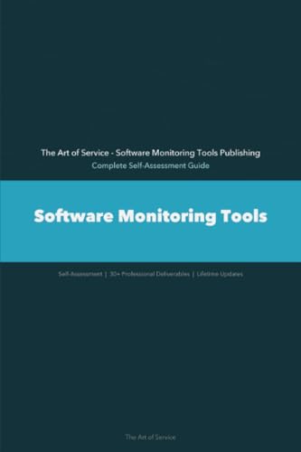Software Monitoring Tools A Complete Guide - 2021 Edition